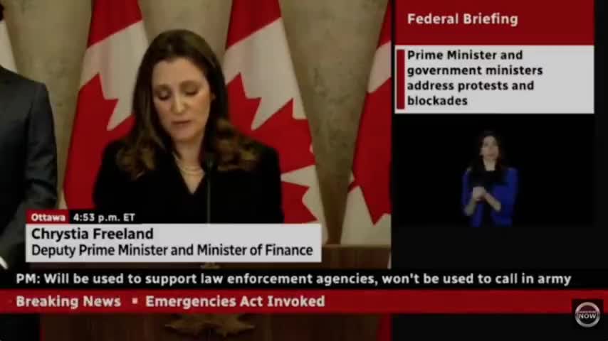 WAR WAS JUST DECLARED! Trudeau Dubs Himself King, Overrides Human Civil Rights & America’s Next!