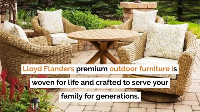 Lloyd Flanders Outdoor Furniture