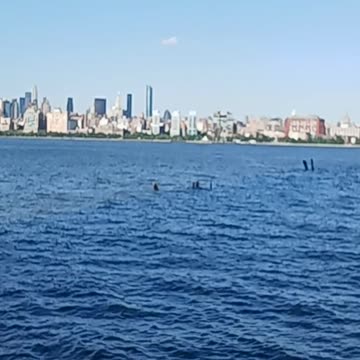 Statue at Newport NJ