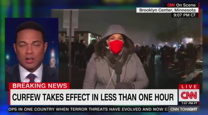 Don Lemon Admits Protests Become ‘Not So Peaceful’ When It Gets Dark