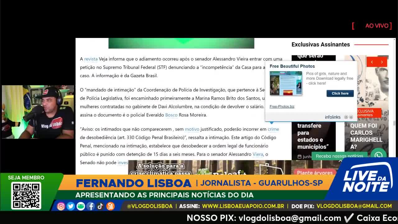 AGORA!!Senado ameaça testemunhas contra Davi Alcolumbre