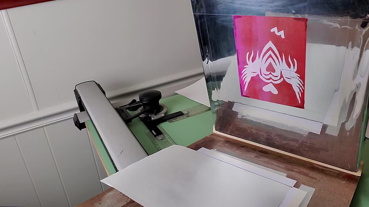 Introduction to Paper Stencil Screen Printing