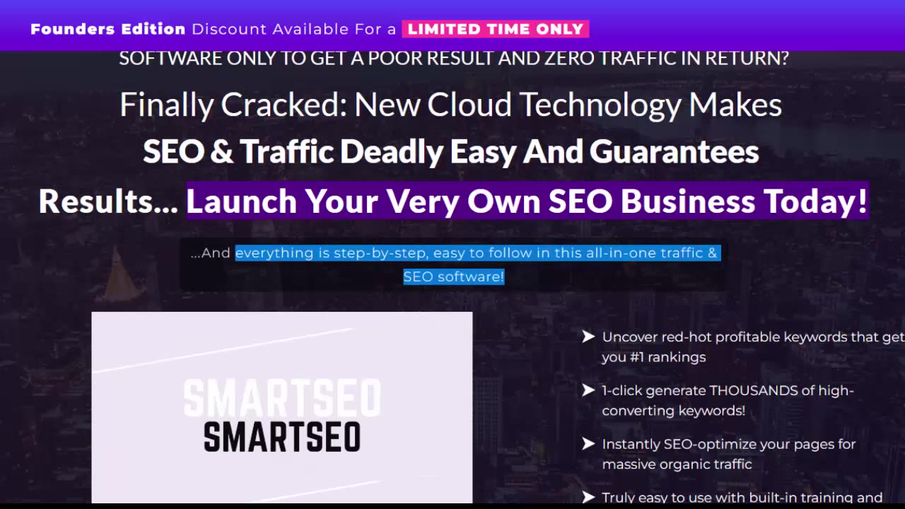 Smart SEO Review & Bonus – 1-click generate thousands of high-converting keywords!