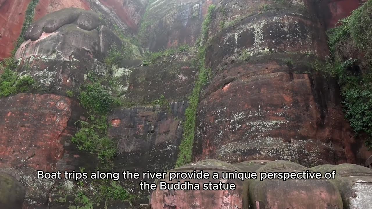 Leshan Great Buddha - one of the most famous Buddha statues in the world