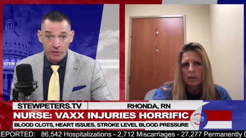 Nurse Blows Whistle: Vaxx Injuries EXPLODING, Serious Heart Issues.