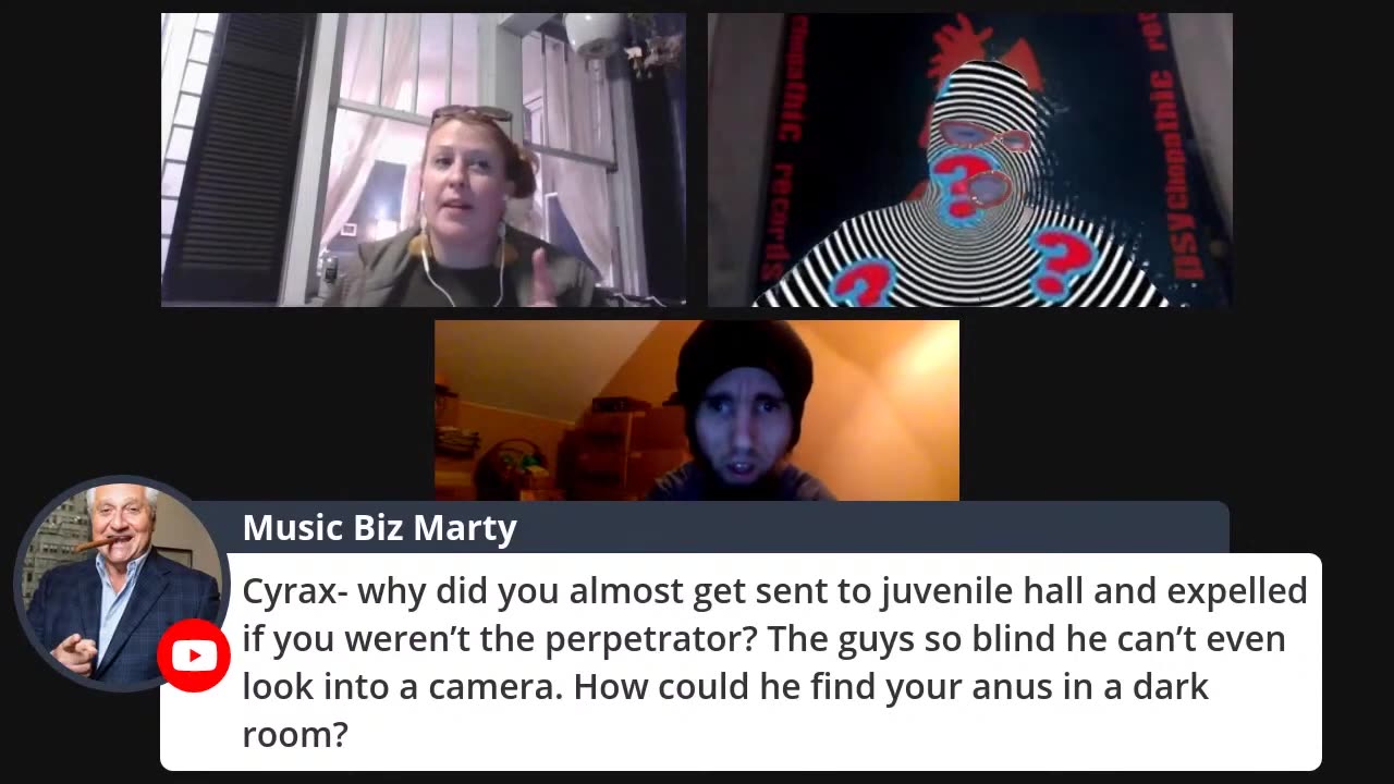 Cyrax on Courtney's Stream 2021-2-26 (The Billy Situation)