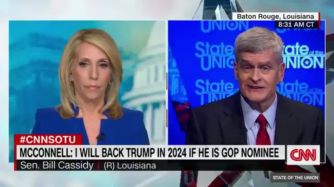 Bill Cassidy thinks Donald Trump should drop out