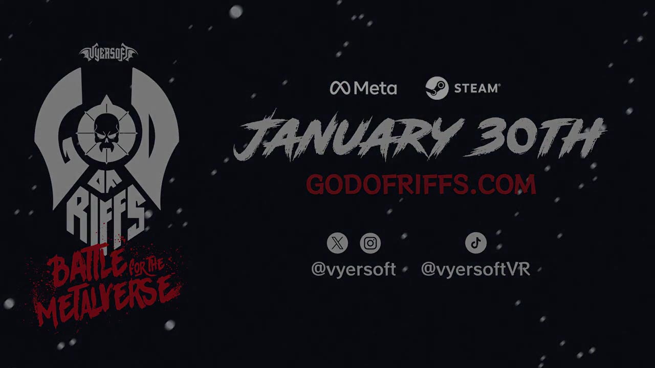 God of Riffs-Battle for the Metalverse - Official Update Trailer - Upload VR Showcase Winter 2023