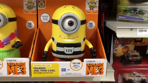 Jail Time Carl Minion Toy