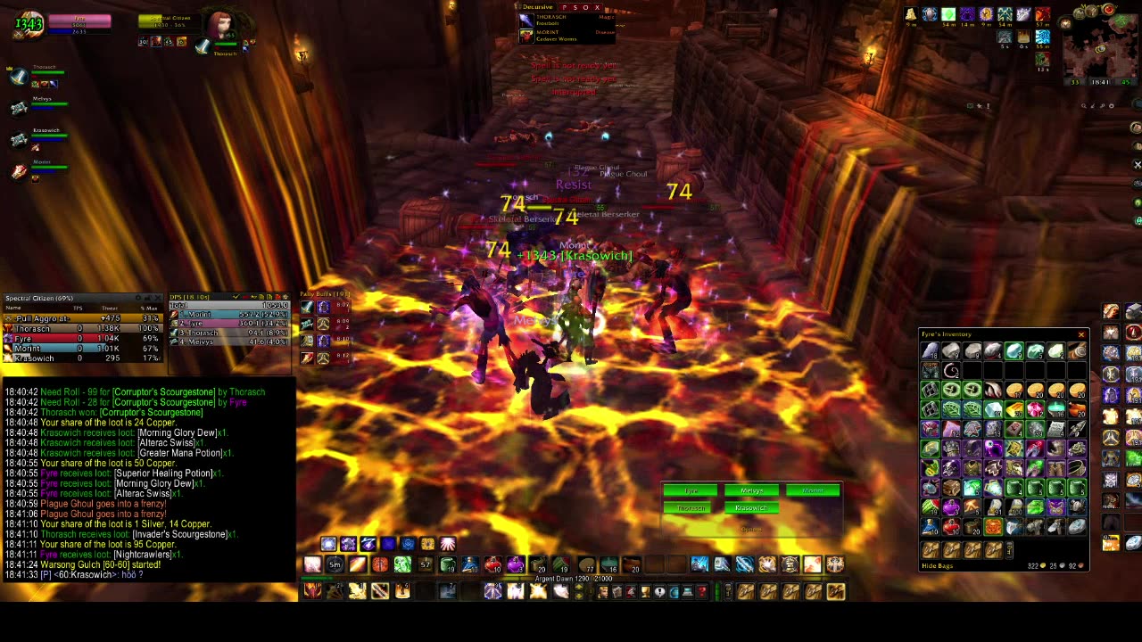 Turtle wow - Stratholme live - paladin run - the search for Crimson Spellblade continues