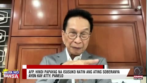 AFP, hindi papayag na isusuko natin ang ating soberanya ayon kay Atty. Panelo