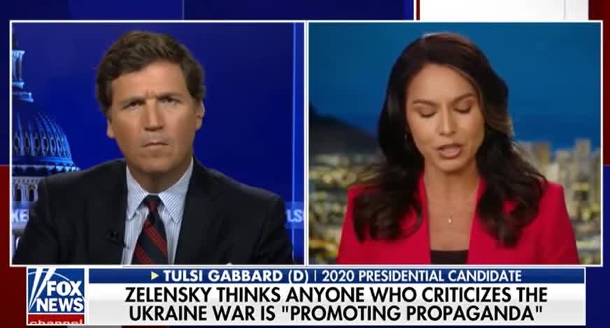 Tucker Carlson with guest Tulsi Gabbard 7/25/22