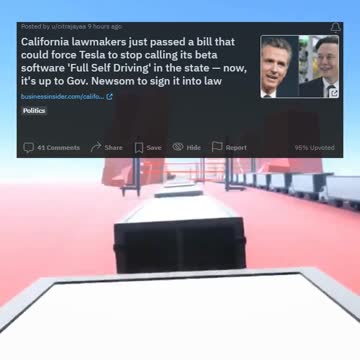 California lawmakers just passed a bill that could force Tesla