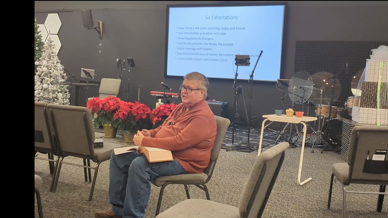 2023.12.10 TFHC - Six Exhortations (Heb 13:1-8)