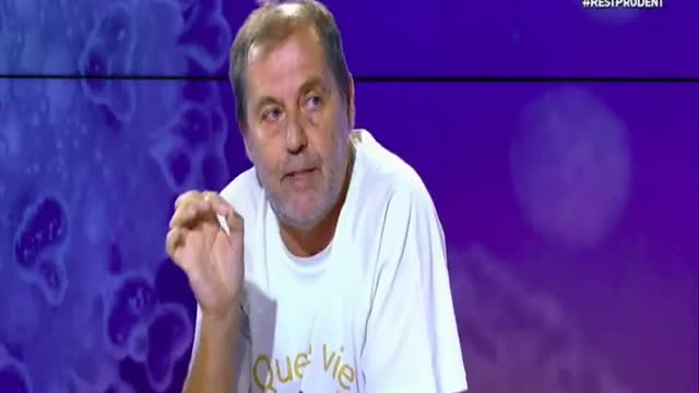 Dr De Chazournes au JT du soir sur Antenne Réunion.