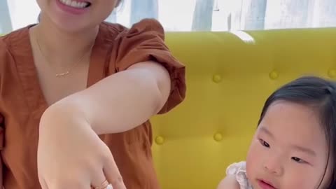 Toddler gets SO UPSET when she sees her dad propose😂😂😂😍