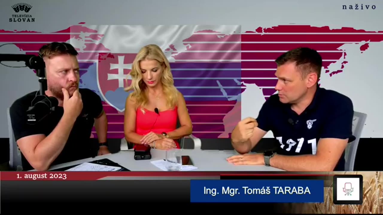 Tomáš TARABA a Štefan HARABIN hosťami TV SLOVAN 1.8.2023