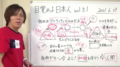 目覚めよ日本人 vol.51「始めはアトランティスのみだった。大きな一つのピラミッドからNWOへと繋がる…」