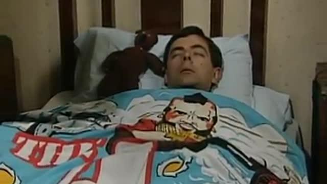 Working from home on a Monday morning 😴🛏️ | Mr Bean