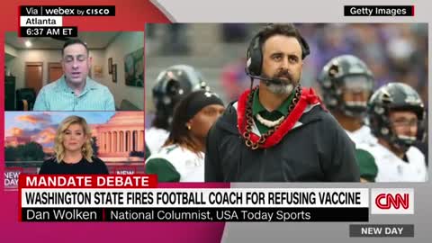 Washington state head coach refuses vaccine