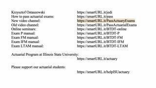 Exam IFM exercise for July 6, 2021