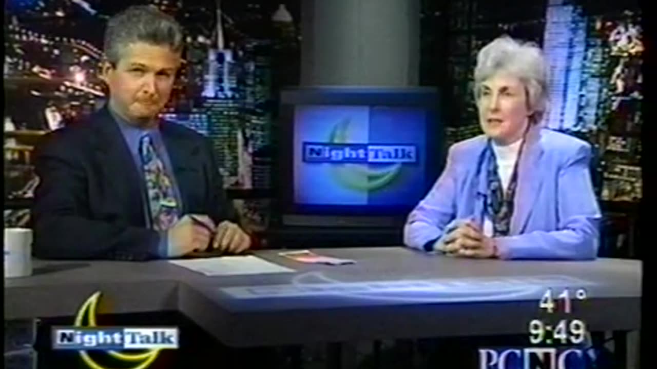 U.S. Taxpayers Party of Pennsylvania: Peg Luksik for Governor on PCNC Night Talk (October 22, 1998)