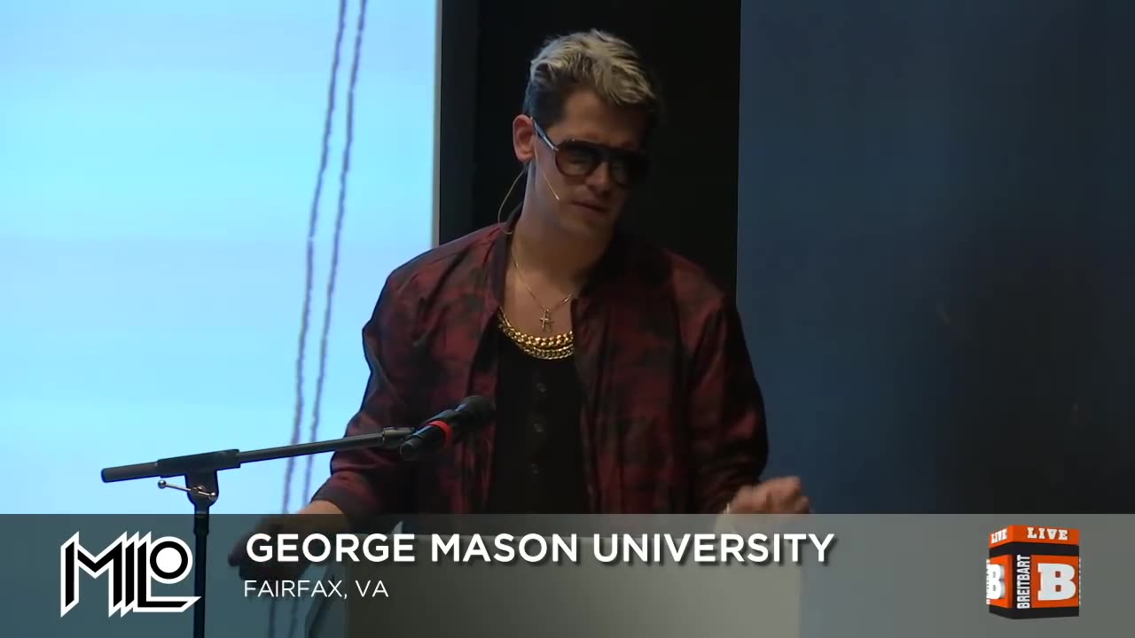 015 - MILO @ George Mason University 2016. The Election Is Rigged