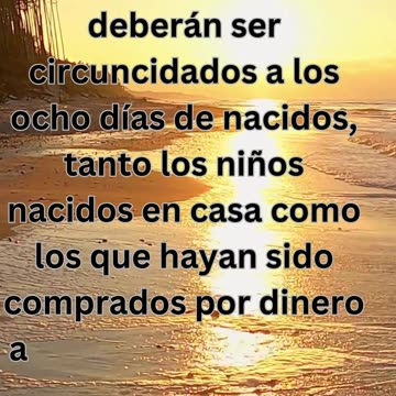 "La Señal del Pacto: Génesis 17:12,13"