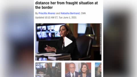 almost 3 months what has Kamala Harris done on the southern border