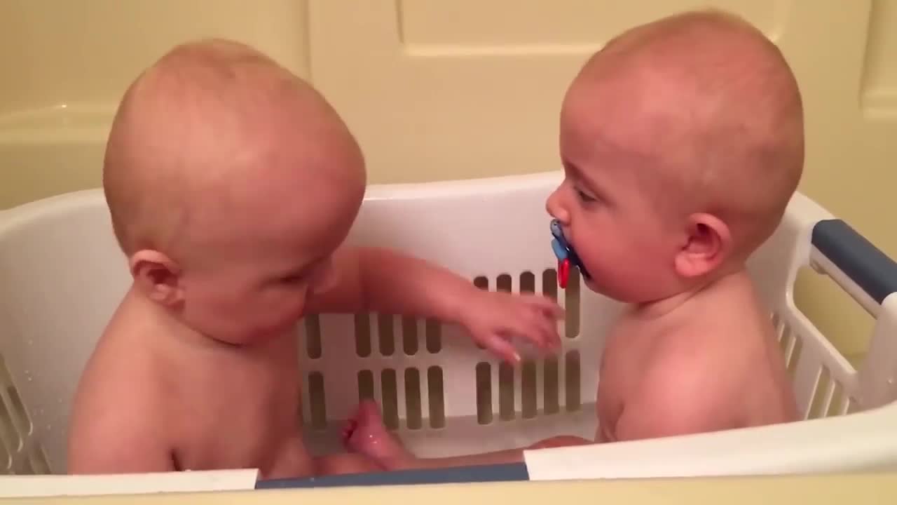 Twins Share A Pacifier, Cutest Moments!