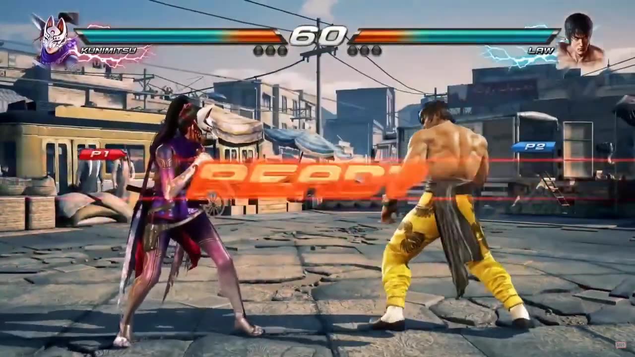 Kuni vs Law in Tekken 7