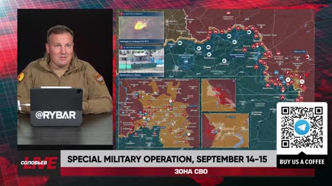 ❗️🇷🇺🇺🇦🎞 RYBAR HIGHLIGHTS OF THE RUSSIAN MILITARY OPERATION IN UKRAINE ON Sep.14-15, 2024