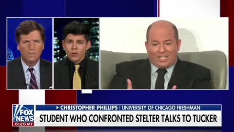 Student Who Confronted Stelter Talks To Tucker