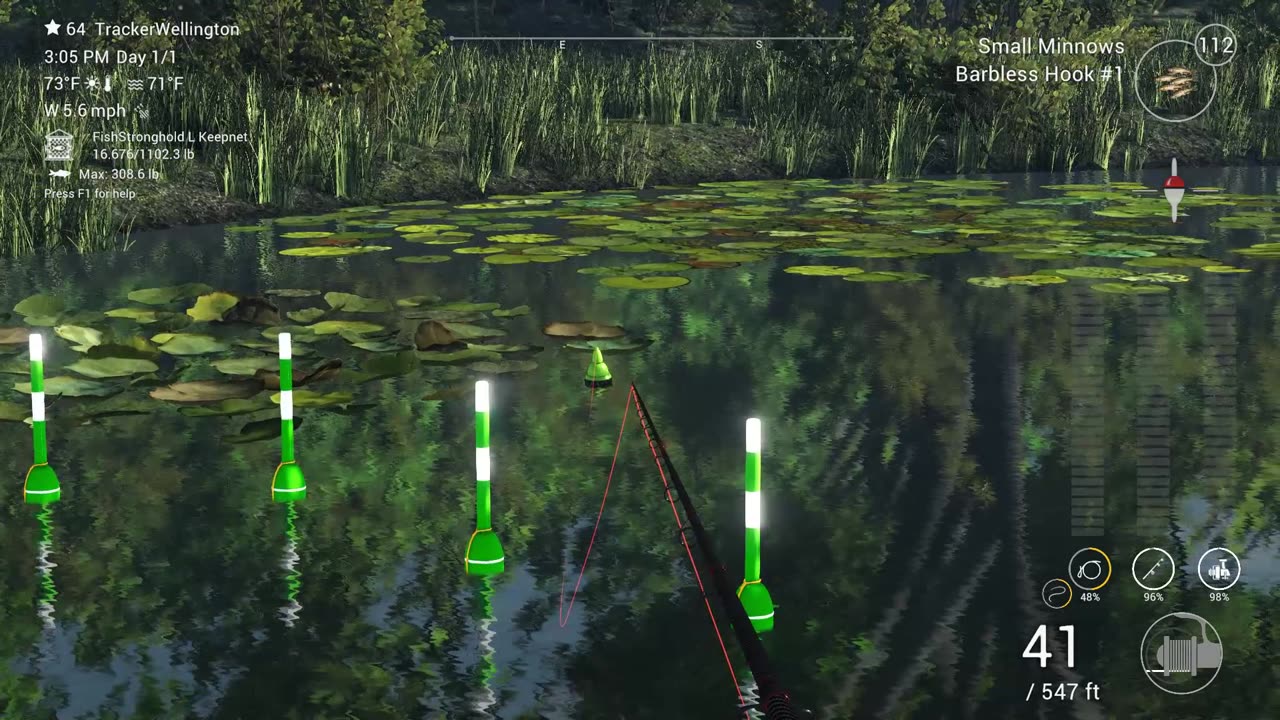 #11 Fishing Planet - How to Catch Grass Pickerel with Float Rod at Lone Star Lake!