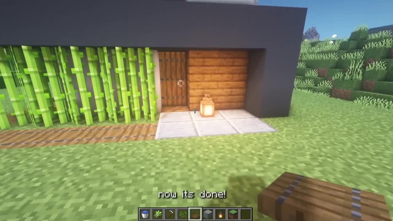 minecraft best house craft in 5 min