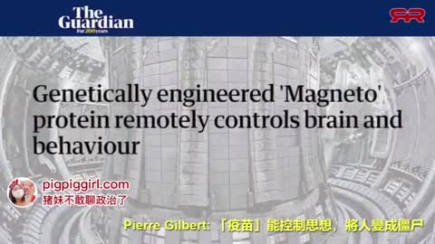 1995年法國神學教授Pierre Gilbert警告：人類被強制注射疫苗而被監控