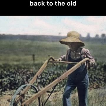 Put your hand on the plow and don't look back