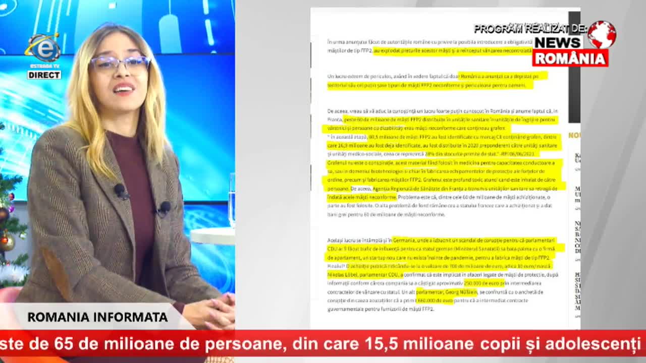 România informată (News România; 07.01.2022)