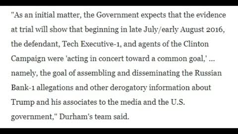 #Huge overnight #Developments in the #JonDurhamInvestigation. #ClintonCampaignlawyer #MichaelSussmen