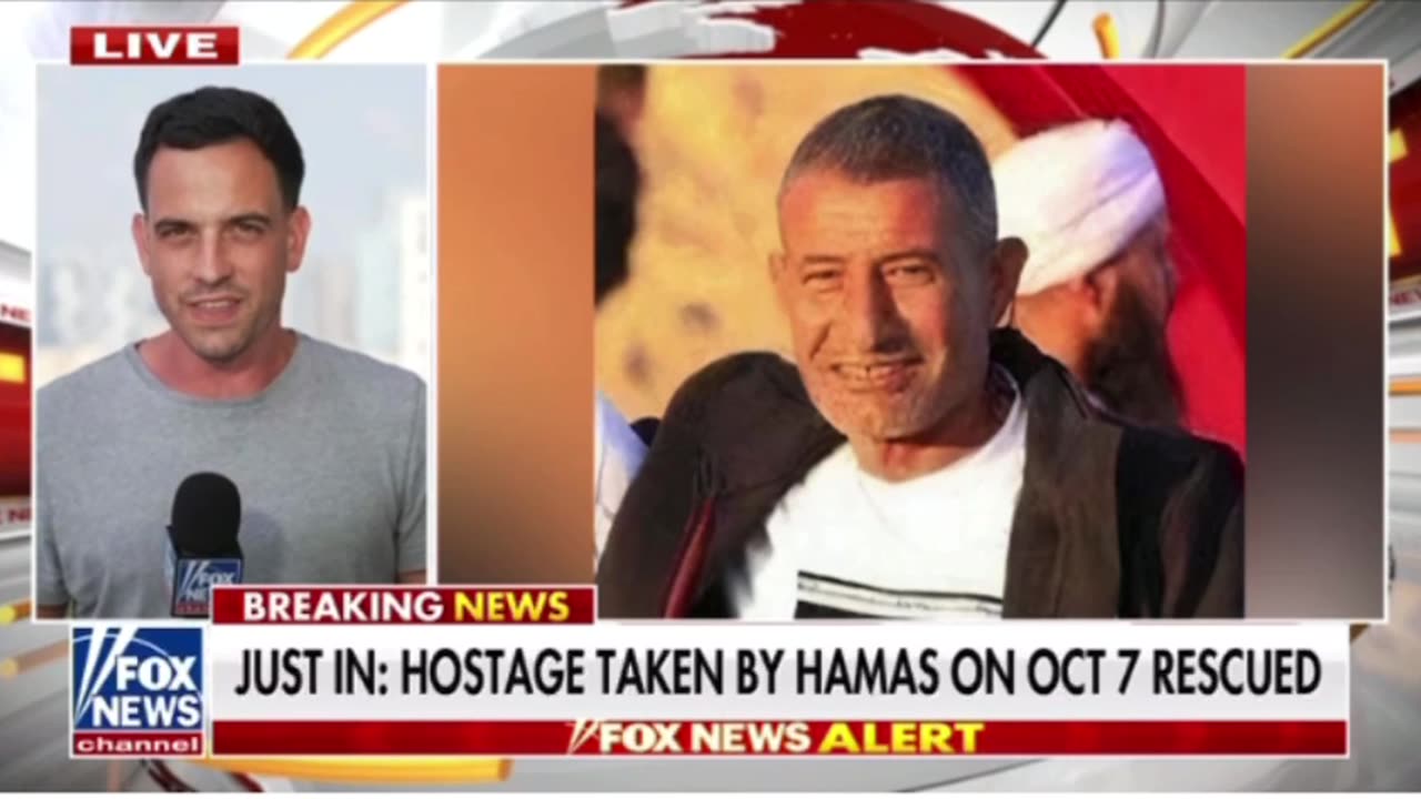 Hostage taken by Hamas on October 7 rescued