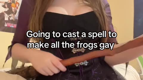 swwet nerd tgirl with fantasy