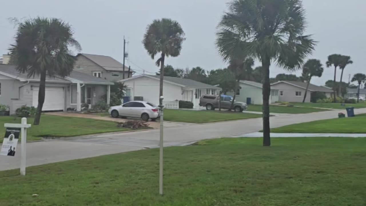 Hurricane Kirk, late afternoon