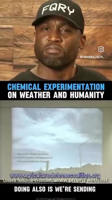 They admitted weather modification