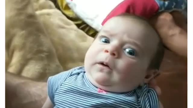 funny videos,cant stop laughing so cute baby