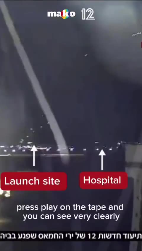 Israel liefert weiteres Video, das für eine fehlgeleitete aus Gaza spricht