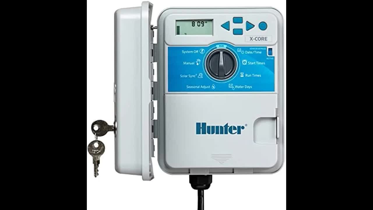 Review: Hunter Sprinkler XC400 X-Core 4-Station Outdoor Irrigation Controller, Small