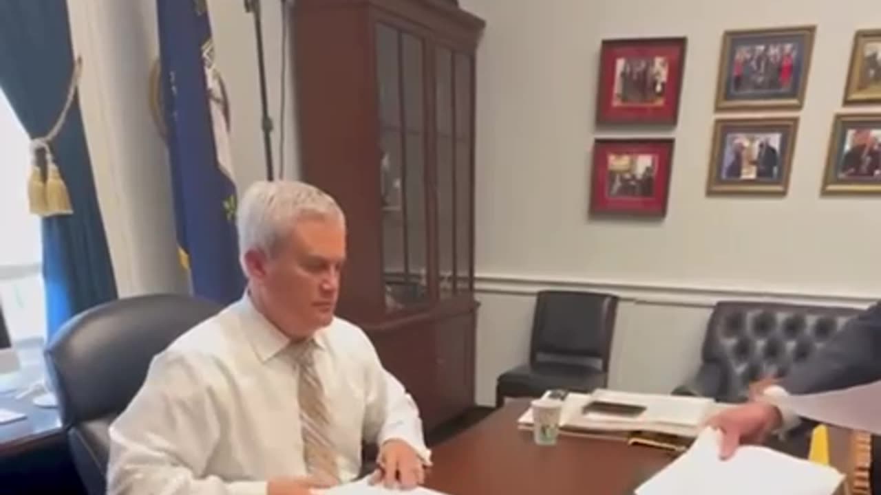 Today, James Comer signed subpoenas for: - Hunter Biden - James Biden - Rob Walker