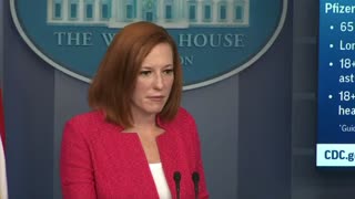 Psaki is asked how Biden would assess the campaign against Huawei is going.