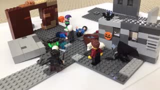 The day before Halloween a (LEGO stop-motion) a Halloween special