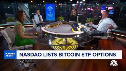 Bitcoin hits fresh record high after Nasdaq lists options on BlackRock's spot bitcoin ETF